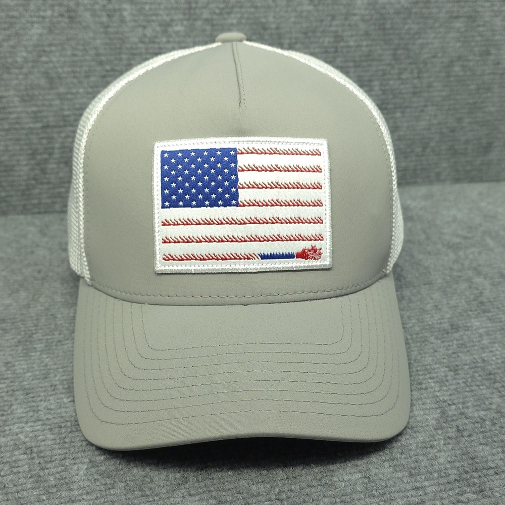 Hooey Hat Cap Fitted Mens Large Gray Mesh Trucker Western Surf Skate Flexfit